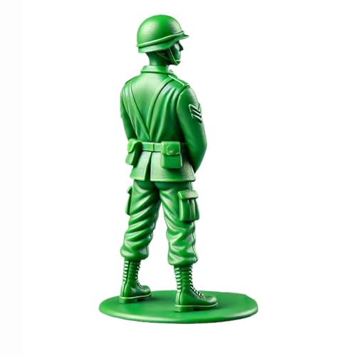 Green Soldier Toy, Classic Prank Soldier Men, Cartoon Figure Model Portable Design, Imaginative Play Game, Battle Playset Toys for Home, Kids, Adults Fans 2.76 Inches von Fbinys