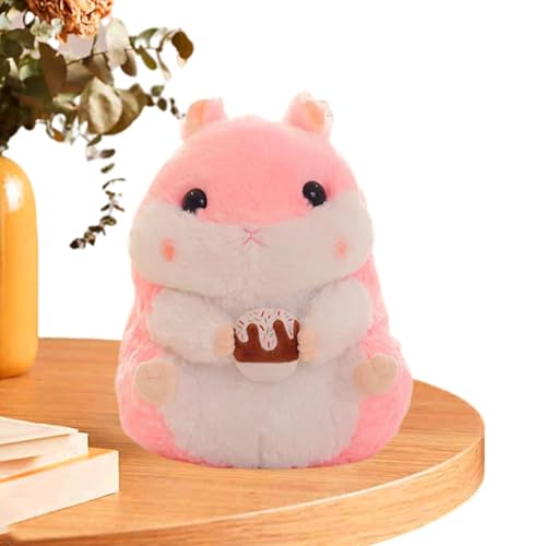 Hamster Stuffed Animal, Cartoon Hamster Doll, Plush Hamster Toy, Stuffed Animal Pillow, Room Decor Plush Toy, Soft Hamster Plush, Hamster Pillow Toy, Kids Hamster Stuffed Animal, Cute Hamster Plush von Fbinys