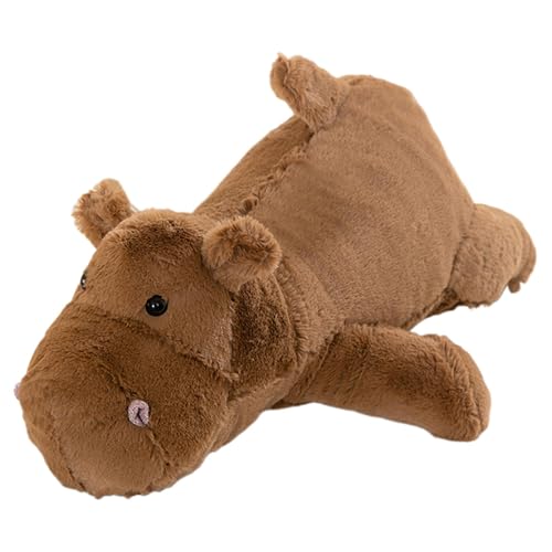 Hippo Plush Doll, Cute Pygmy Hippo Plush, Stuffed Hippo Toy, 14-Inch Hippo Plush, Cartoon Hippo Stuffed Animal, Plush Hippo Pillow, Hippo Plushie, Soft Plush Hippo Toy, Hippo Toy for Kids, Hippo Plush von Fbinys