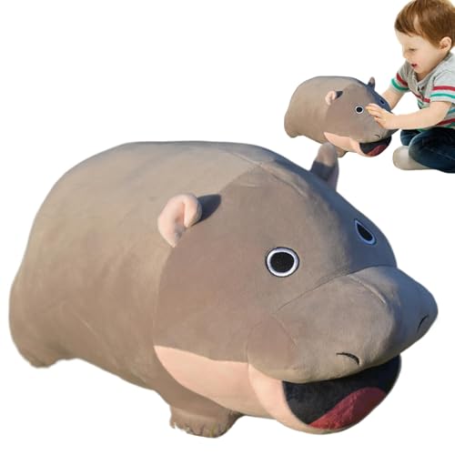 Hippo Stuffed Toy, Hippo Plushie, Plush Hippo Stuffed Animal, Unique Plush Toy, Hippo Model Doll, Stuffed Animal Hippo, Kids Plush Hippo, Soft Hippo Toy, Plush Animal For Children, Hippo Plush Doll, von Fbinys