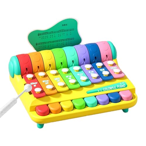 Kids Piano Toy, Interactive Knocking Toy, Portable Musical Instruments, Educational Piano Keyboard, Colorful Kids Piano, Early Learning Music Toy, Children's Music Toy, Piano Toy for Birthday von Fbinys