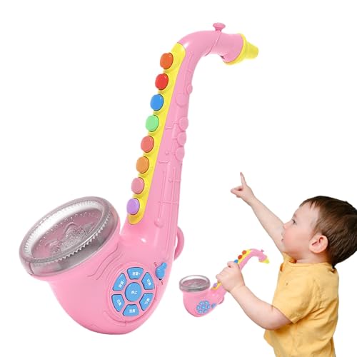 Kids Saxophone, Electric Saxophone, Musical Toy For Kids, Light And Sound Saxophone, Preschool Musical Toy, Educational Saxophone Toy, Beginner Saxophone Toy, Early Learning Musical Toy, Toy Saxophone von Fbinys