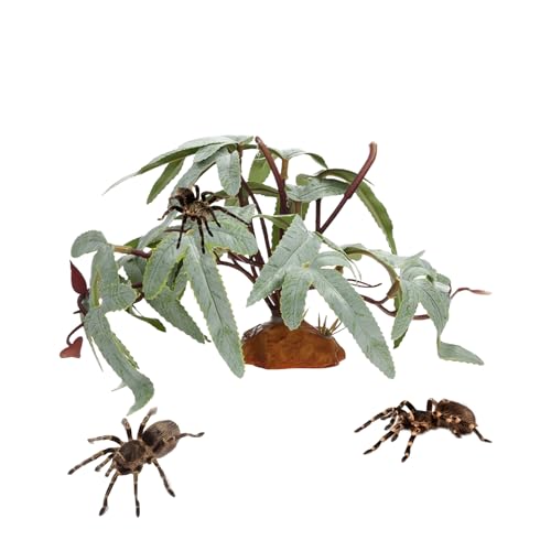 Künstliche Terrariumpflanzen - bärtige Drachenblätter für Süßwasserreptilienlebensraum, Spannungsdekoration mit einfachen Wartung, falsche Pflanzen für Schildkröte Betta Gecko Frog, 8 Künstliche Terrariumpflanzen - bärtige Drachenblätter für Süßwasserreptilienlebensraum, Spannungsdekoration mit einfachen Wartung, falsche Pflanzen für Schildkröte Betta Gecko Frog, 8 von Fbinys