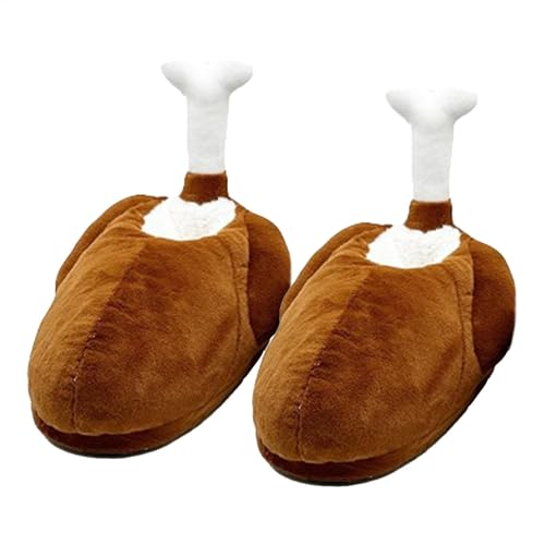 Plush Turkey Leg Toy, Thanksgiving Turkey Slippers, Turkey Leg Plushie, Funny Turkey Leg Toy, Turkey Leg Decor, Holiday Plush Turkey, Cozy Turkey Leg Slippers, Thanksgiving Plushie Gift, von Fbinys