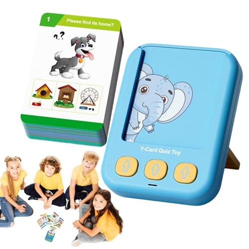 Talking Flash Cards Educational Flash Cards for Kids Learning Cards for Numbers and Shapes Flash Cards Animals Talking Cards Flash Cards with Audio Kindergarten Learning Cards Early Education von Fbinys