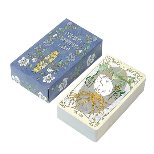 Tarot Cards - 78 Kartenvermögen, Das Spiel Für Wahrsagung, Glücksbild Mit Leitfunktion, Oracle -Karten Für Erwachsene Teenager, Papiermaterial, Geschenkenbereitungsbox, 4.06x2,36 Zoll Tarot Cards - 78 Kartenvermögen, Das Spiel Für Wahrsagung, Glücksbild Mit Leitfunktion, Oracle -Karten Für Erwachsene Teenager, Papiermaterial, Geschenkenbereitungsbox, 4.06x2,36 Zoll von Fbinys