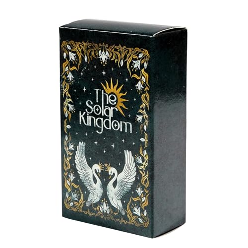 Tarot Oracle Cards, 78 Card Solar Kingdom Tarot Set, Mystical Divination Tool, Insightful Fortune Telling Deck, Ideal for Spiritual Guidance, Board Games, Past & Future Exploration von Fbinys