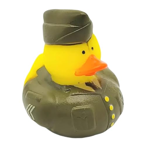 Veteran Rubber Duck, Patriotic Rubber Ducks, Memorial Day Duck Toy, Fourth of July Rubber Duck, Party Favor Rubber Ducks, Veteran Duck Collection, Funny Uniform Rubber Ducks, Bath Toy Rubber Ducks von Fbinys