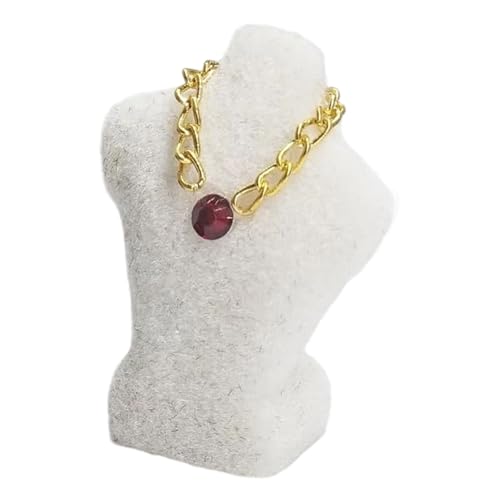 1/12 Miniatur-Puppenhaus-Halskette, Schaufensterpuppen-Modell-Set zum Basteln, antiker Boutique-Laden, Dekoration, Puppenhaus-Zubehör 1/12 Miniatur-Puppenhaus-Halskette, Schaufensterpuppen-Modell-Set zum Basteln, antiker Boutique-Laden, Dekoration, Puppenhaus-Zubehör von Fcnjsao