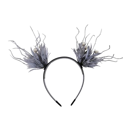 Fcnjsao Cosplay Kostüm Schmetterling Horn Haar Hoop Cosplay Horn Haar Styling Für Live Show Stirnband Cosplay Hexe von Fcnjsao