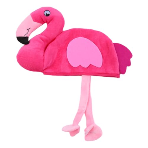 Fcnjsao Lustiger Für Halloween Flamingo Form Lustiger Verrückter Erntedankfest Eimerhut Karneval Party Süßer Für Erwachsene von Fcnjsao