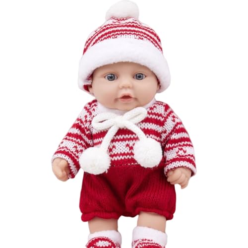 Fcnjsao Sicheres Und Weiches Gummi Weihnachtsspielzeug Weihnachts Beißring Spielzeug Für Babys Sanfter Schlafhelfer Waschbare Figur Ornament von Fcnjsao