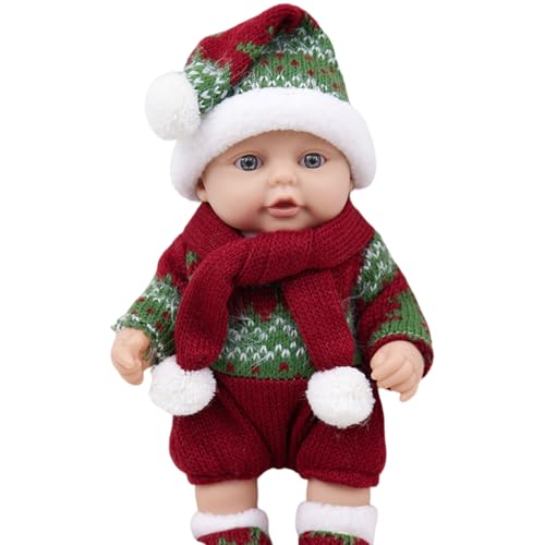 Fcnjsao Sicheres Und Weiches Gummi Weihnachtsspielzeug Weihnachts Beißring Spielzeug Für Babys Sanfter Schlafhelfer Waschbare Figur Ornament von Fcnjsao