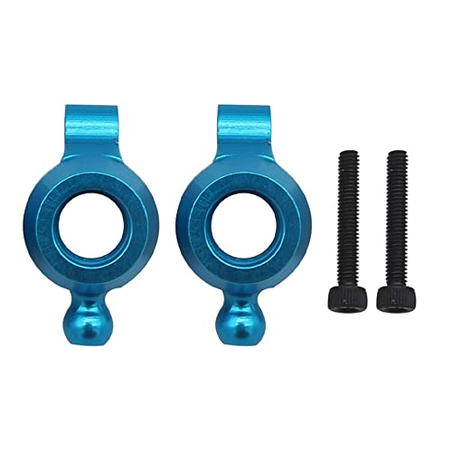 Fcuajdkq 2 StüCke Metall Hinterachsnaben TräGer für SG 1603 SG 1604 SG1603 SG1604 1601 1602 1/16 RC Auto Upgrade Teile,Blau von Fcuajdkq