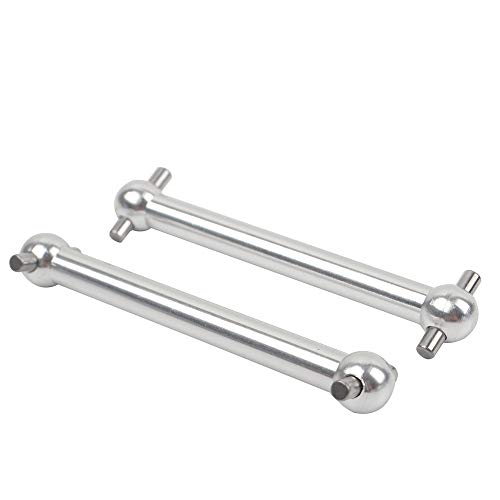 Fcuajdkq Metall Universell Hunde Knochen Antrieb Welle für TT02B TT-02B 1/10 RC Auto Aktualisierung Teile ZubehöR, Silber von Fcuajdkq