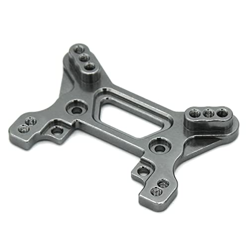 Fcuajdkq RC Auto Metall Front StoßDäMpfer für 104001 RC Fernbedienung Auto 1/10 Universal Metall ZubehöR von Fcuajdkq