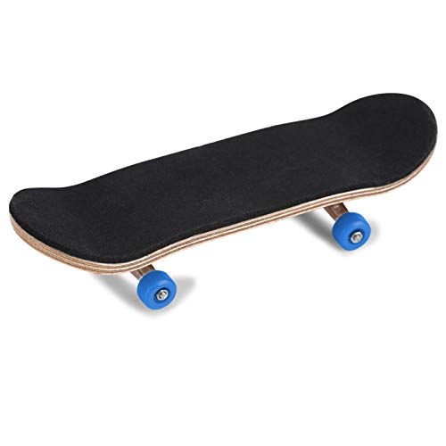 1Pc Mini Finger Skateboards Ahorn Holz + Legierung Ersatzräder Griffbrett mit Box Reduzieren Sie Druck und Werkzeuge für Kinder als Geschenke Weihnachten Goodie Bag Füller, Weihnachtspreise(6#) von Fdit