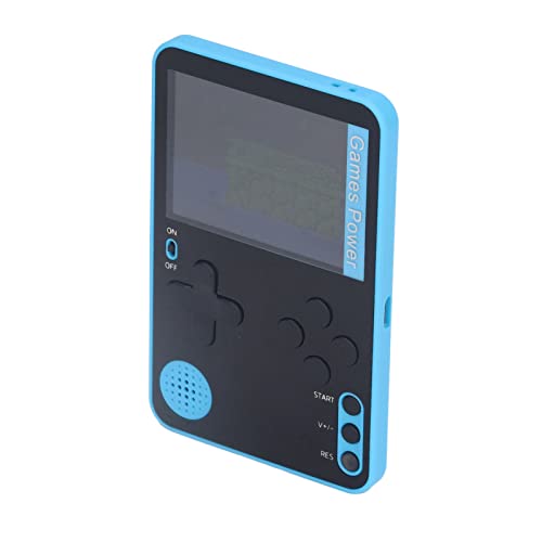 Blaue Handheld-Spielekonsole, Retro, Tragbarer Game-Player, Leichtes, Modisches Aussehen für von Fdit