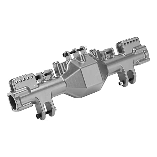 Exquisites Achsgehäuse-Upgrade aus Aluminiumlegierung für Losi LMT 1/8 RC-Auto, Eloxiertes Brückengehäuse mit Heller Farbe, Einfache Installation und Entfernung (Silbrig Weiß) von Fdit