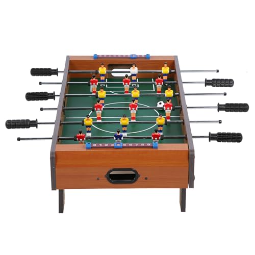 Fdit Mini-Tischfußball, Indoor-Desktop-Fußballspiel für, Übungsjunge, Lernspielzeug, Stabiles Schreibtisch-Fußballspielzeug aus Holz für Lustige Spielzeit [tragbar und Leicht zu von Fdit