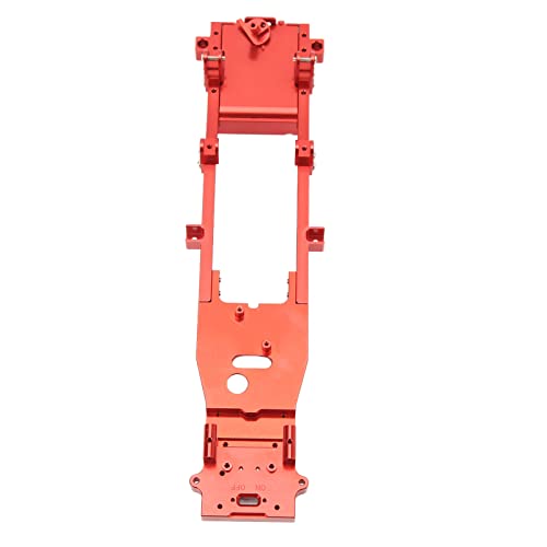 Fdit WPL D12 RC Car Metallkarosserie-Chassis-Rahmenträger, Hochwertiges Aluminiumlegierungsmaterial, Verbesserte Korrosionsbeständigkeit, Unverzichtbare Ersatzteile, für Bastler, von Fdit