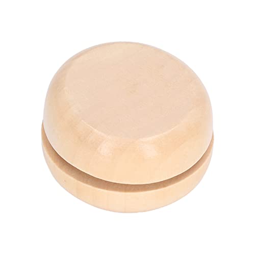 Holz-Yoyo, Tragbar, Premium, Unvollendet, DIY-YoYo für , 4er-Pack Kleinkindspielzeug von Fdit