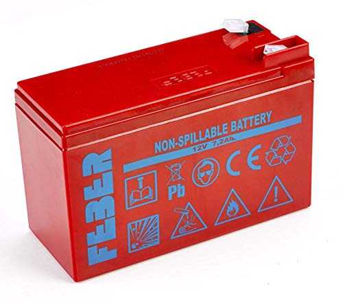 FEBER Batterie 12V 7.2Ah für Kinder-Autos von Famosa