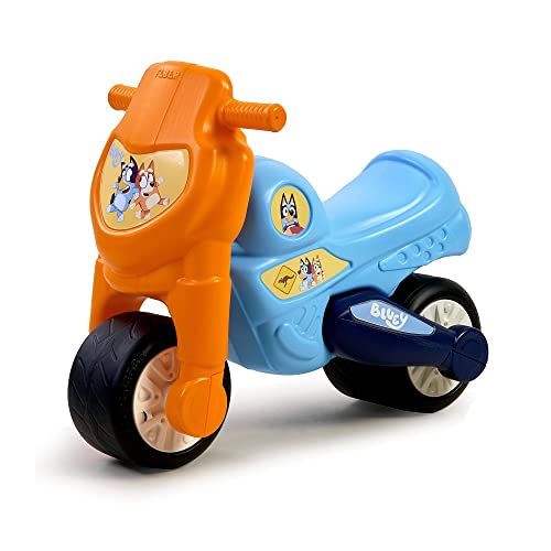 Feber MotoFeber Bluey, MotoFeber Bluey, MotoFeber Bluey, stabil und sicher, für Kinder von 18 Monaten bis 3 Jahren, Famosa (FED18000) von Feber