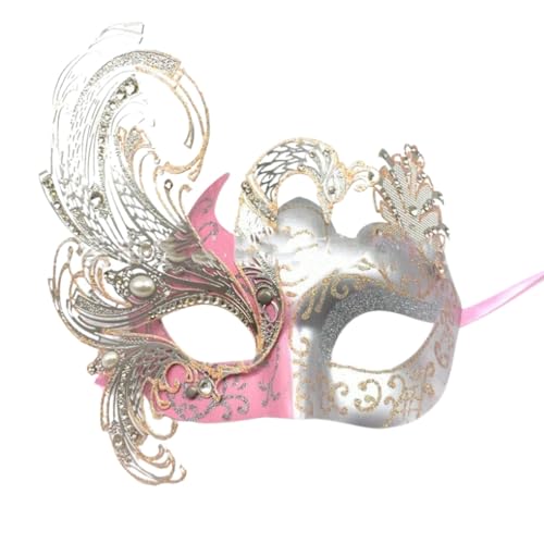 Feelcrag Venezianische Gesichts Augen Maske,Karneval Accessoires Damen Fun Vintage Maskerade Maske Fasching Verkleidung Maskenball Für Halloween Karneval Party Kostüm Verkleidung Damen von Feelcrag