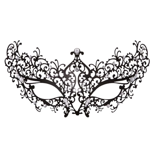 Feelcrag Venezianische Maske,Karneval Party Kostüm Ball Kreatives Design, Tanzparty, Maskerade, Cosplay-Party Raben Maske Damen Kostüm Paare Erwachsene Faschingsdeko von Feelcrag