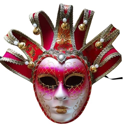 Feelcrag Venezianische Maske Herren,Maske Für Halloween Karneval Abendkleid Tanz Ball Party Maskerade-Maske Für Frauen Catwoman Maske Black Swan Kostüm Damen Faschingsdeko von Feelcrag