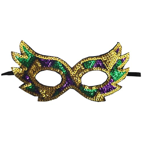 Feelcrag Venezianische Maske Spitze Damen,Karneval Kostüm Paare Maskerade Spitzenmasken Für Damen Maske Gesicht Verkleidung Für Halloween Karneval Party Kostüm Black Mask von Feelcrag