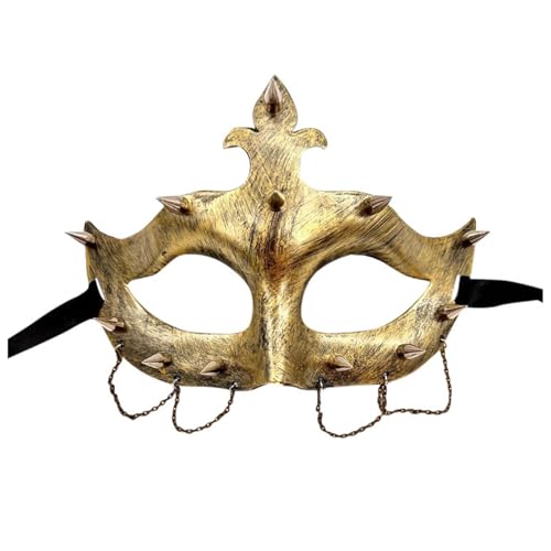 Feelcrag Venezianische Maske Spitze Damen,Maske Für Halloween Karneval Abendkleid Tanz Ball Party Fun Vintage Maskerade Maske Katzenmaske Maske Kostüm Fasching Dekoration von Feelcrag