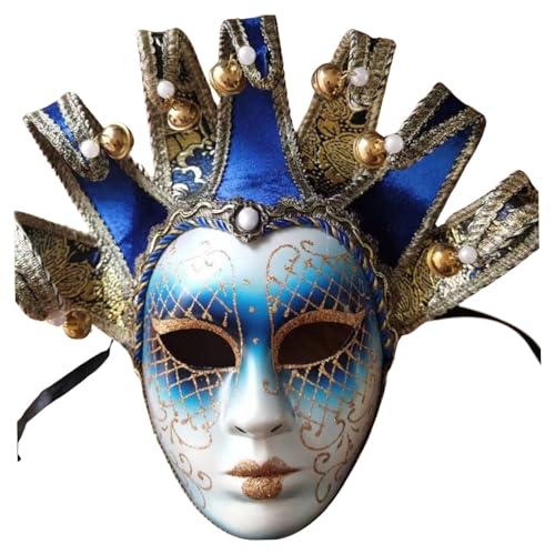 Feelcrag Venezianische Maske Spitze Kostüm,Für Halloween-Party, Karneval, Maskarade-Ball Schwarz Augenmaske Maskerade Männer Und Damen Spitze Maske Masken Kostüm Fasching von Feelcrag