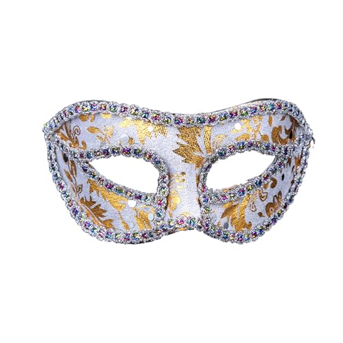 Feelcrag Venezianische Masken,Masken Für Damen Herren Halloween Karneval Party Maskerade-Maske Für Frauen Maske Fasching Catwoman Kostüm Damen Fasching Dekoration von Feelcrag