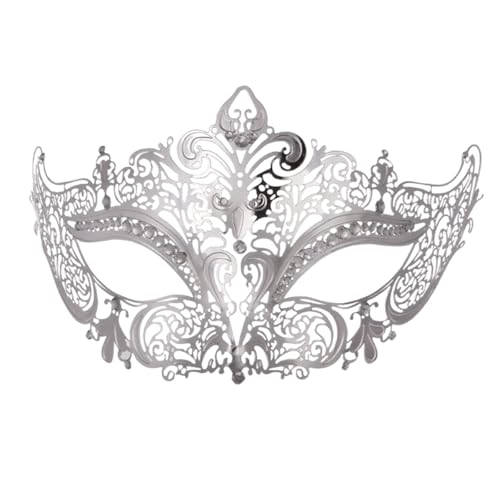 Feelcrag Venezianische Maskerade Maske,Maske Für Halloween Karneval Party Kostüm Ball Schwarz Maskerade Masken Maske Venezianisch Barock Kostüm Damen Fasching Dekoration von Feelcrag