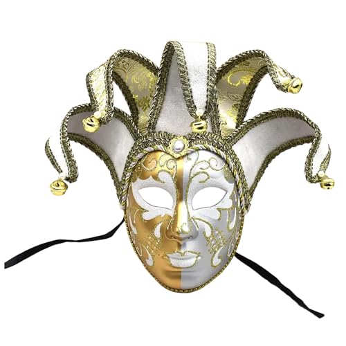 Feelcrag Venezianische Retro-Maske,Retro Maskerade Masken Für Karnevals Halloween Party Maskerade-Maske Für Frauen Augenmaske Venedig Maskenball Kleid Und Kostüme Verkleidung Damen von Feelcrag