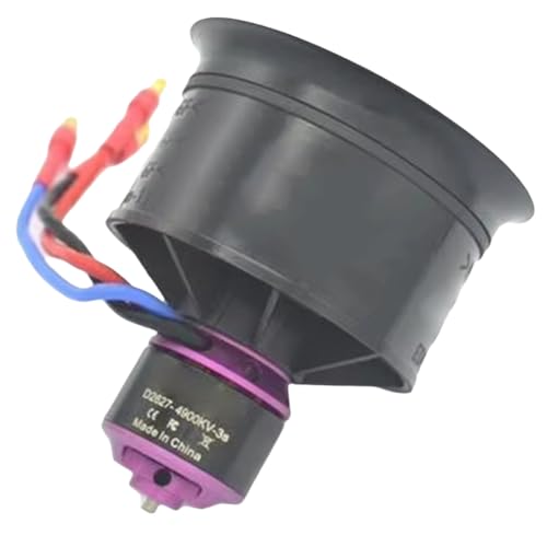 Feeuid 50 mm EDF mit 11 Flügeln, Impeller 3S 2627-4900 KV, Passend für RC-Jet-Flugzeug 50 mm von Feeuid