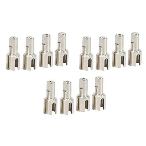 Fegtrtyoa 12X 1/14 Fern Bedienung Auto Teile Differential Cups Passend für 144001 Metall Cup Auto Teile von Fegtrtyoa