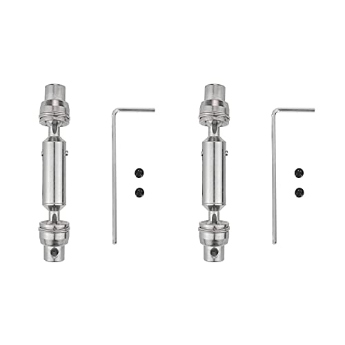 Fegtrtyoa 2X Upgrade der CVD Antrieb Welle Aus Metall für D12 C24 C34 B14 B24 B16 B36 MN D90 MN99S RC Auto Teile ZubehöR, von Fegtrtyoa