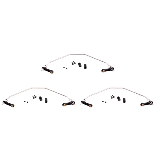 Fegtrtyoa 3X 60028 Stabilisator Hinten Stabilisator für 94760 94761 94762 94763 94766 1/8 RC Nitro Modell Auto Teile von Fegtrtyoa