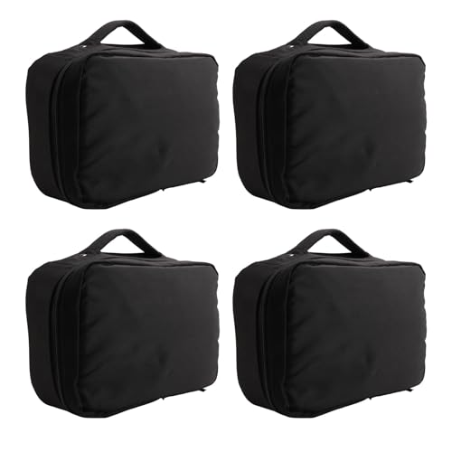 Fegtrtyoa 4X Universal Fern Bedienung Aufbewahrungstasche Sender Handtasche Case Box für 1/8 1/10 RC Auto Boot Tank Crawler TRX4 SCX10 von Fegtrtyoa