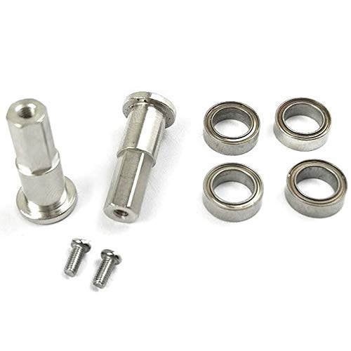 Fegtrtyoa 5Mm Metall Kombinator Rad Nabe Sechskant Adapter mit Lager Upgrade ZubehöR für D12 1/10 Rc PKW Teile von Fegtrtyoa