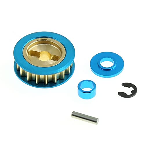 Fegtrtyoa Metall Riemenscheibe 18T 300054450 für Xv-01 Xv01 Ta06 1/10 Rc Auto Upgrades Teile Zubehör von Fegtrtyoa