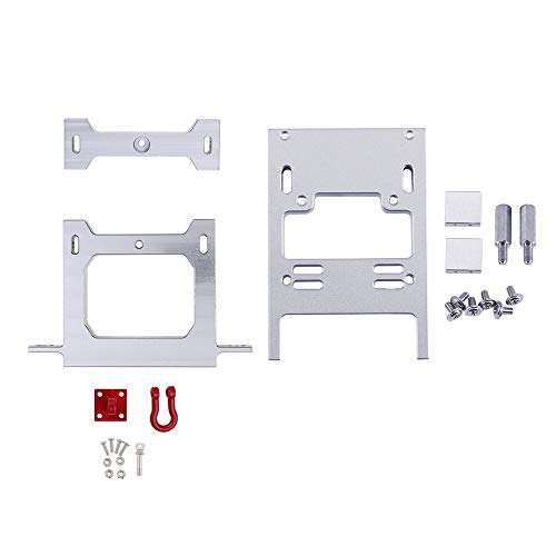 Fegtrtyoa Metall TräGer Heck StoßStange Servo Feste Halterung Upgrade Teile für B14 B24 B16 B36 C14 C24 1/16 RC Auto von Fegtrtyoa