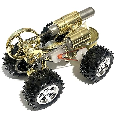 Fegtrtyoa Stirlingmotor-Modell, Geschenk, Dampfkraft, Experimentell, Spielzeugauto, Motor, Pädagogisch von Fegtrtyoa