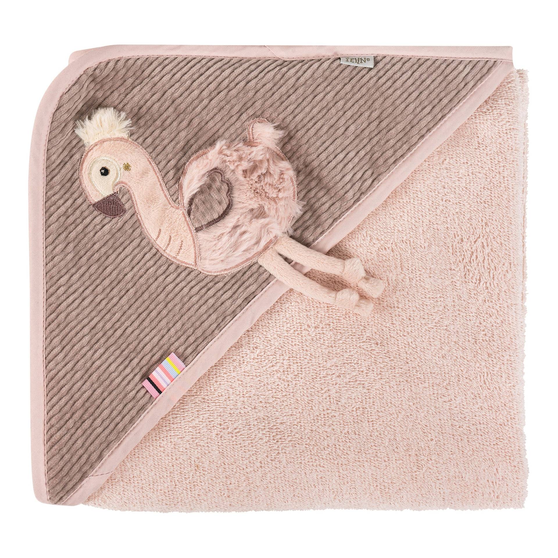 Fehn Kapuzenbadetuch rosa Fehn Kapuzenbadetuch rosa von Fehn