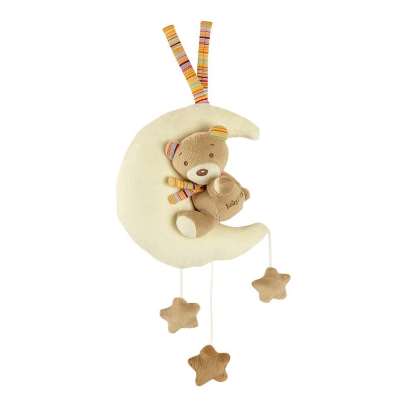 Fehn Spieluhr Teddy im Mond Rainbow 20 cm von Fehn