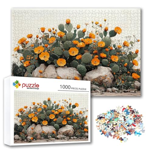 Puzzle Kaktus Puzzle 3000 Teile Blume, Herausforderung Impossible Jigsaw, Erwachsene Wooden Jigsaw Spielzeug, Puzzlespiele für Die Ganze Familie Stressabbau, Geschenk für Frauen Männer 122 x 80 cm S-3 Puzzle Kaktus Puzzle 3000 Teile Blume, Herausforderung Impossible Jigsaw, Erwachsene Wooden Jigsaw Spielzeug, Puzzlespiele für Die Ganze Familie Stressabbau, Geschenk für Frauen Männer 122 x 80 cm S-3 von FeiPride