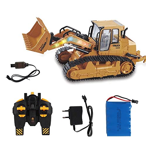 FeiWen Erngesteuertes Auto Crawler Remote Control Bulldozer RC Excavator Kind Spielzeug von FeiWen